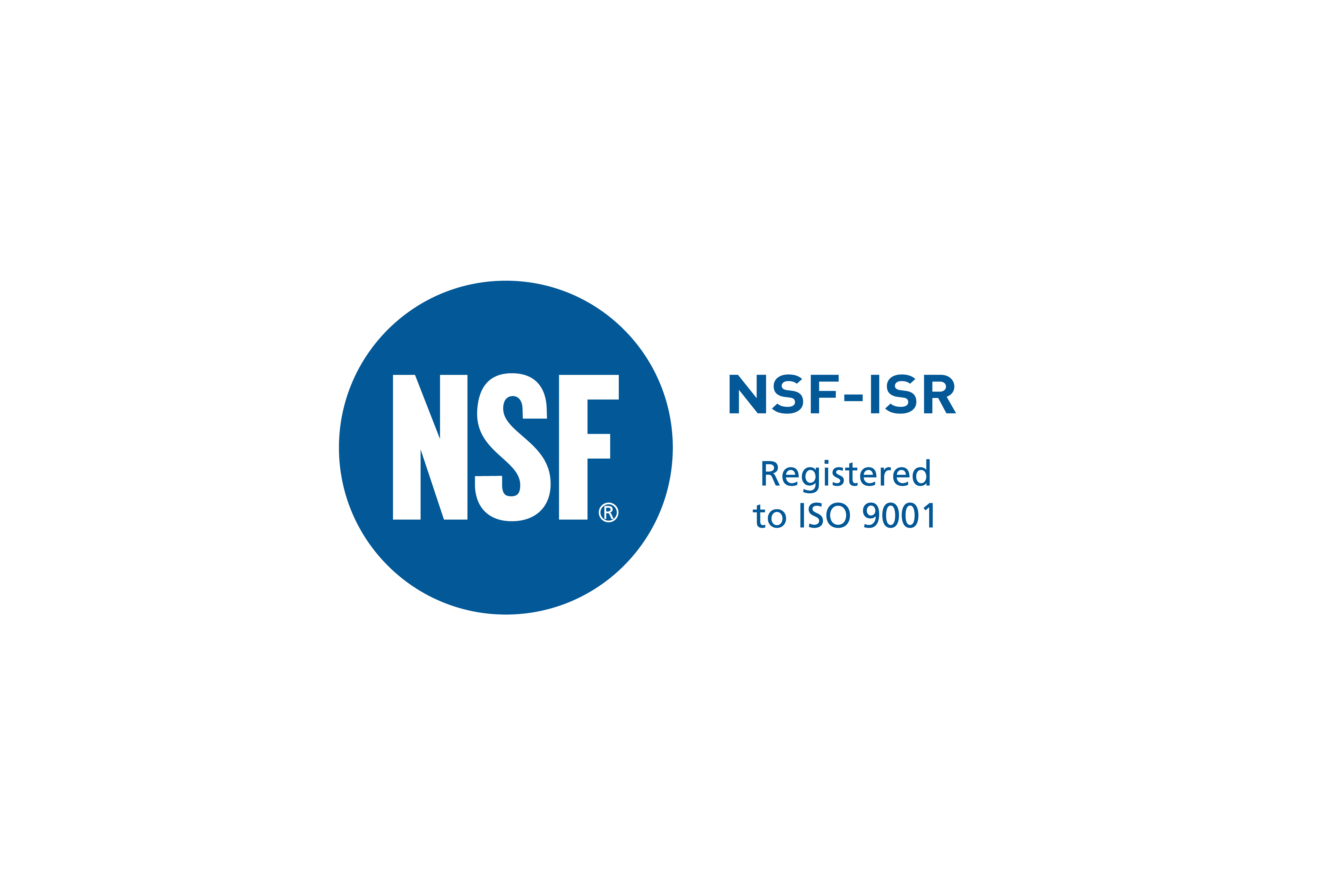 NSF-ISR ISO 9001 Registered Certification